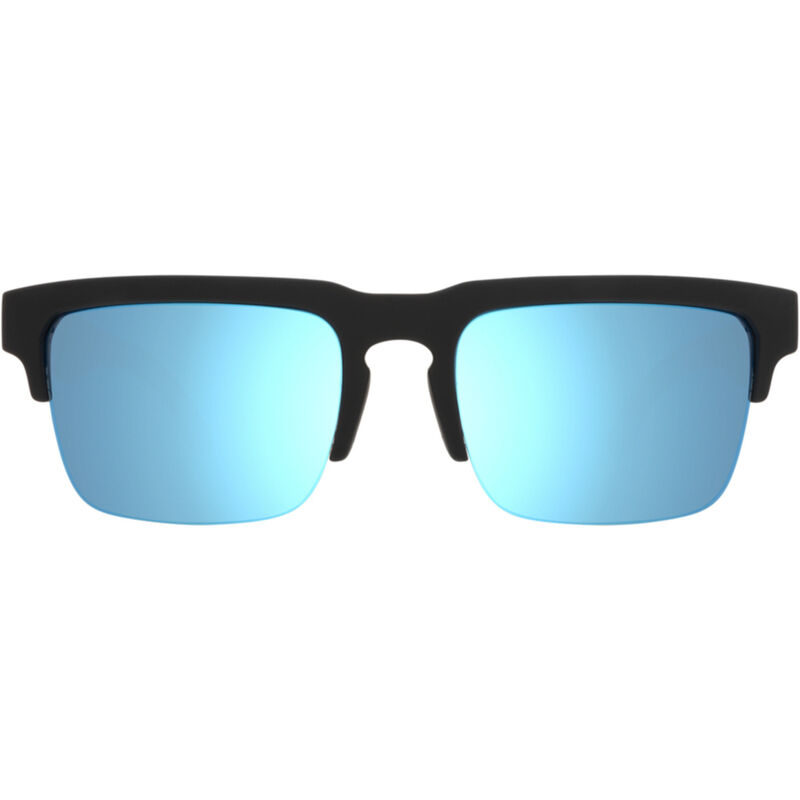 HELM 5050, Black Clear Matte-HD Plus Grey Green with Light Blue Spectra Mirror, hi-res image number null